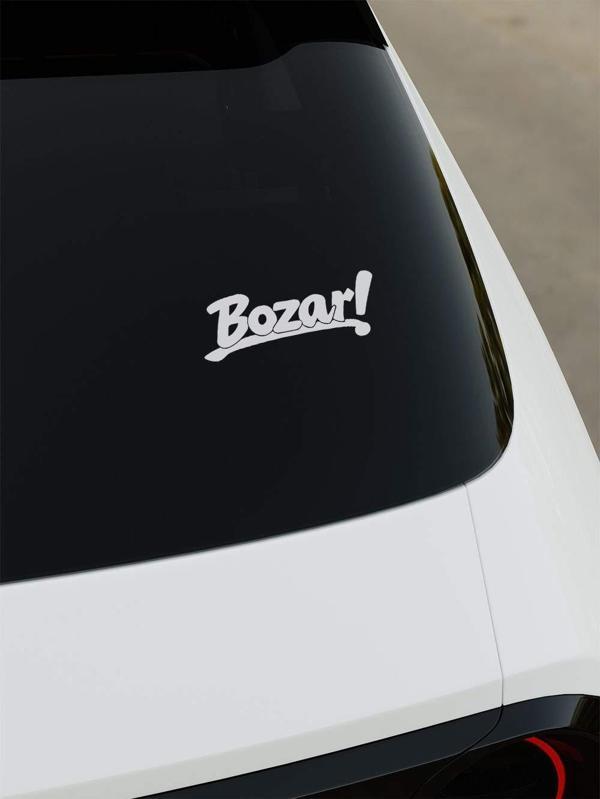 Okyay Works Bozar Sticker - Beyaz - Beyaz - Image 1