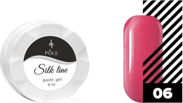 Jel boya & Nail art/dizayn Silk line 06 ahududu 6 ml. - Image 1