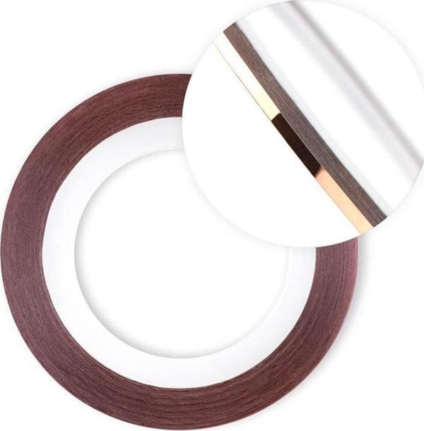 Nail art Yapışkan şerit 1metre Bronz geniş - Image 1