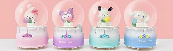 Kuromi Işıklı Kar Küresi 9 Cm Alk3398 - Image 1