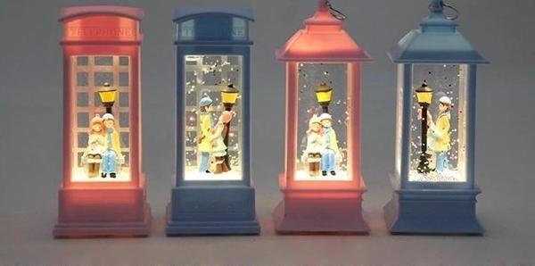 Kış Masalı Işıklı Kar Küresi Alk3394 - Image 1