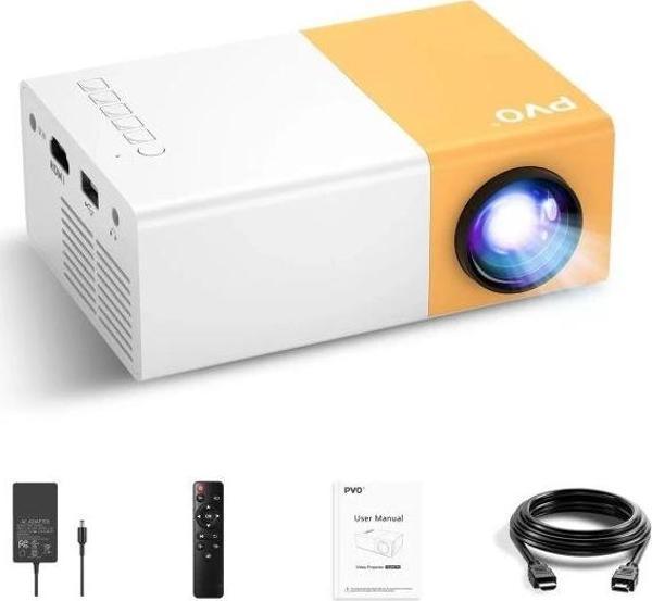 PVO Taşınabilir Mini Projektör - Image 1