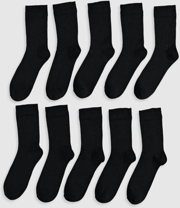 Lc Waikiki Erkek Siyah  Soket Çorap - Image 1