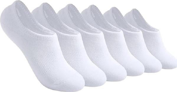 Lc Waikiki 6'Lı Kadın / Erkek Sneakers Kısa Görünmez Pamuk Çorap - Image 1