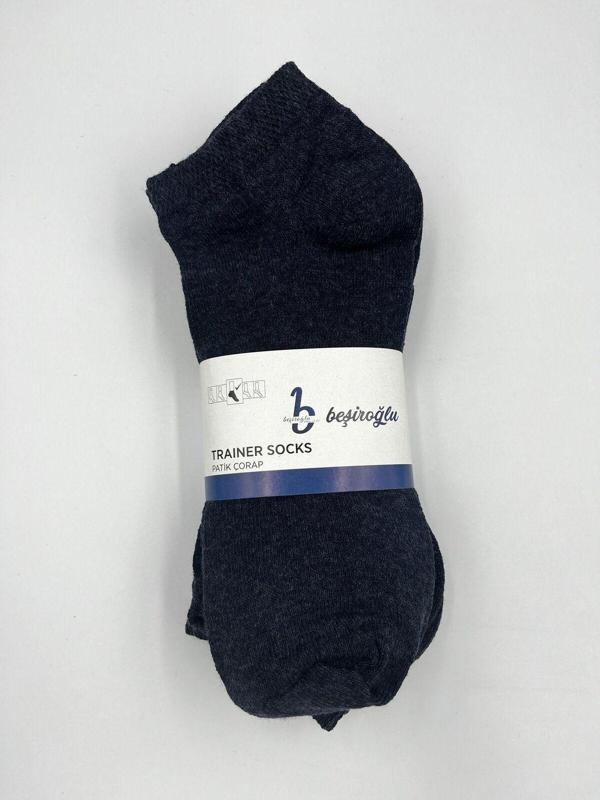 B Beşiroğlu Since 1980 6 Çift Pamuk Kısa Basic Patik Çorap Koku Yapmaz Terletmez - Image 1