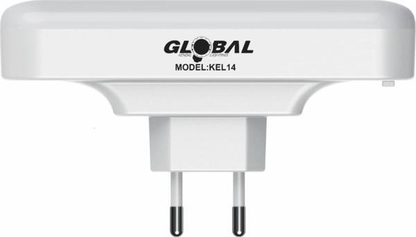 KEL014 Mini Şarjlı LED Işıldak (Priz Tipi Acil Durum Lambası) - Image 1