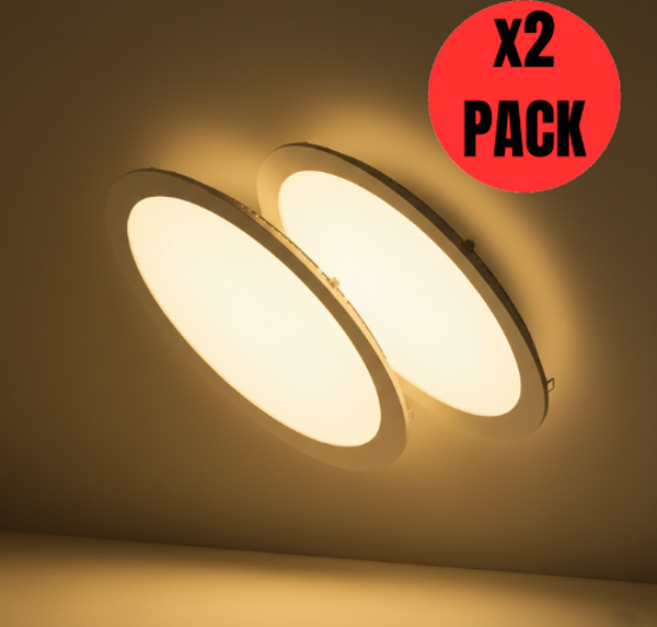 KDL402 Sıva Altı Slim LED Panel 15W 2'li Günışığı (Asma Tavan Aydınlatma) - Image 1