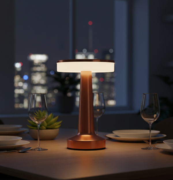 Kendal 3 Fonksiyonlu Masa Lambası – KML105 (Dokunmatik Sensörlü) - ROSE - Image 1