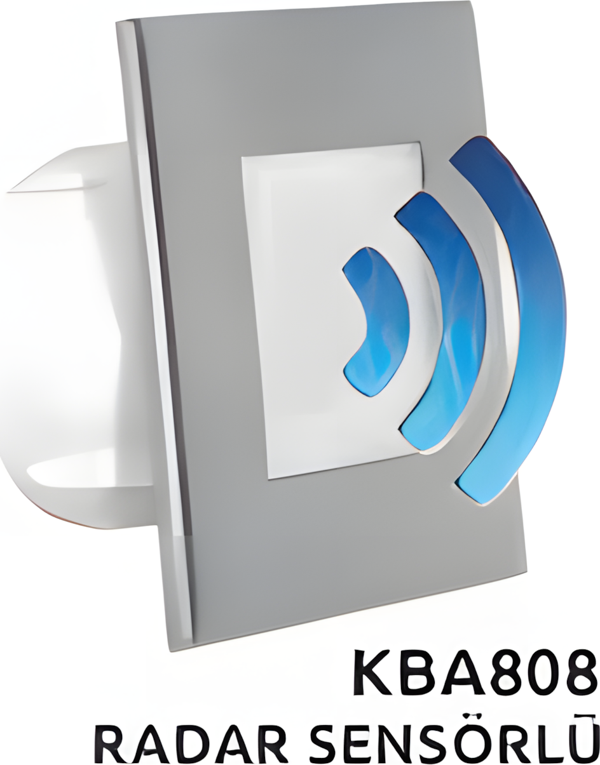 KBA808 HAREKET SENSÖRLÜ DEKORATİF DUVAR APLİĞİ — 3W / IP20 - GÜNIŞIĞI - Image 1