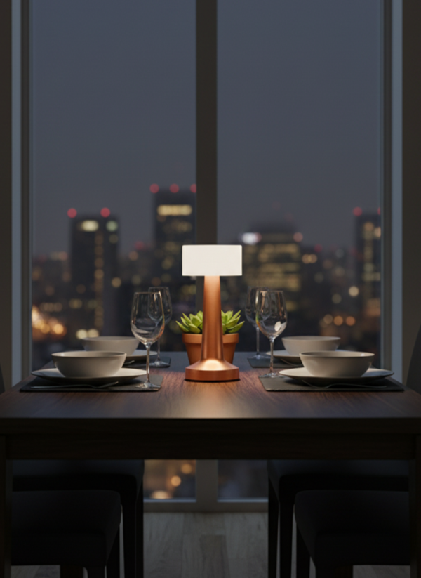 Kendal 3 Fonksiyonlu Masa Lambası – KML103 (Dokunmatik Sensörlü) - ROSE - Image 1