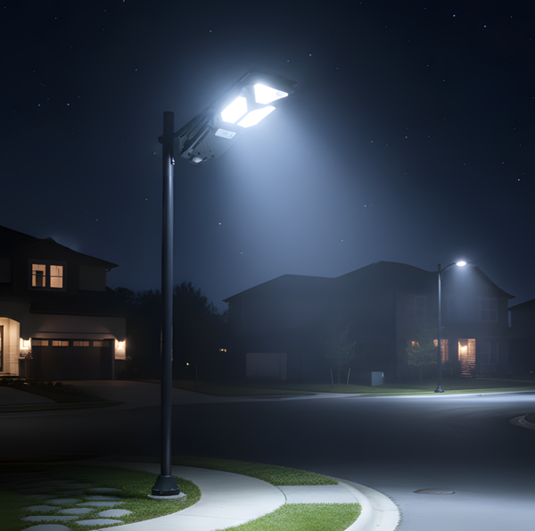 KST240 KARAGÖL COB LED SOLAR SOKAK ARMATÜRÜ — 150W / 3.2V 5000mAh - Image 1