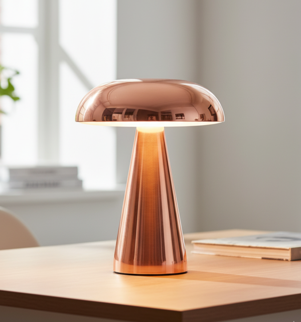 Kendal KML113 Dokunmatik Altın ROSE Lambası Cct (3 Renk Opsiyonlu) - Beyaz - Doğal beyaz - Günışığı - Image 1