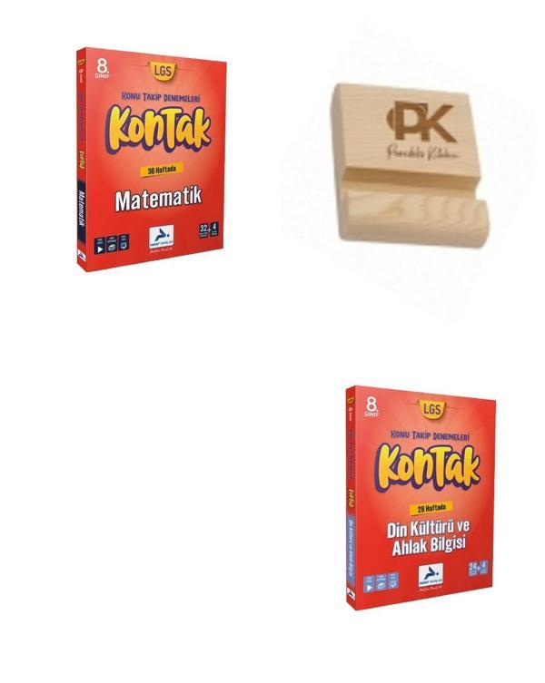 Paraf LGS 8. Sınıf Kontak Matematik ve Din Kültürü Koru Takip Denemeleri + Telefon Standı - PRF Paraf Yayınları - Image 1