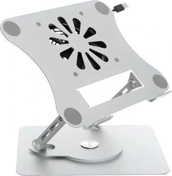 Daytona J41 360° Döner Metal Fanlı Notebook Stand, - Image 1