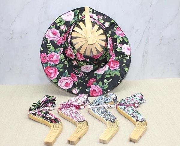 Ahşap Şapkalı Yelpaze Alk3573 - Image 1