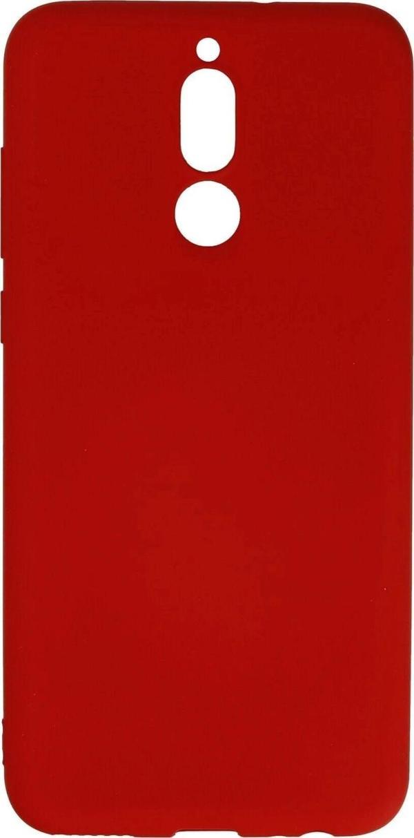 Huawei Mate 10 Lite Kılıf Nano içi Kadife Silikon - Kırmızı-(5796) - Image 1