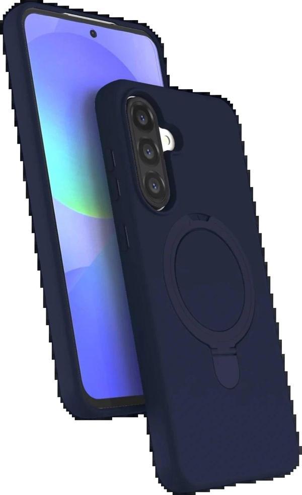 Samsung Galaxy A26 Regal Magsafe Standlı Kapak - Lacivert-(5796) - Image 1