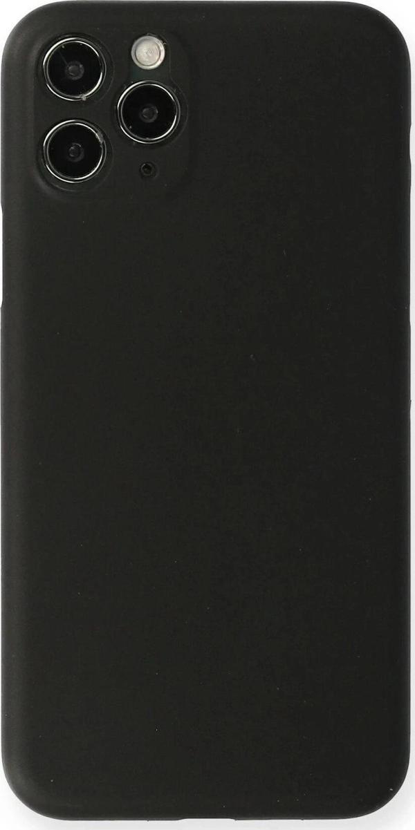 iPhone 11 Pro Max Kılıf PP Ultra İnce Kapak - Siyah-(5796) - Image 1