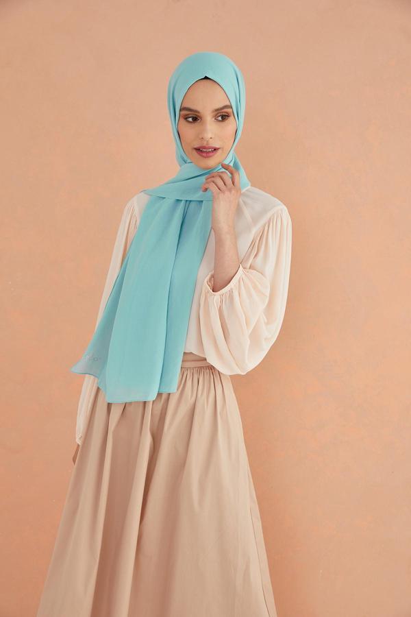 Cardion Carleen Caz 38 Mavi Şal - Image 1