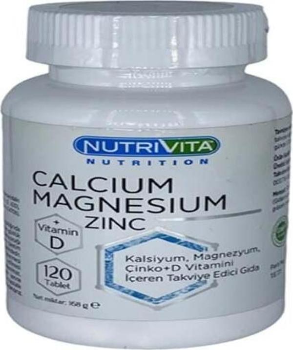 Nutrivita Nutrition Calcium Magnesium Zinc Vitamin D - Image 1