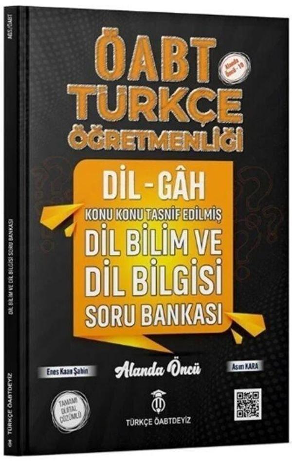 ÖABT MEB AGS Türkçe Öğretmenliği Dilgah Dil Bilim ve Dil Bilgisi Soru Bankası Türkçe Öabtdeyiz - İndeks Akademi Yayıncılık - Image 1