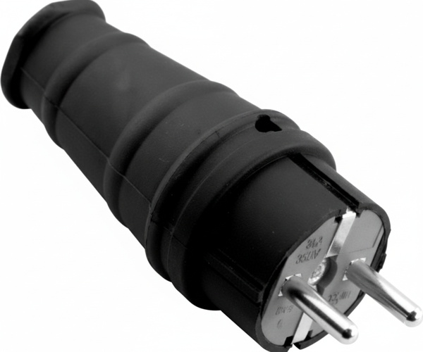 HV4117 – 1×16A Monofaze Topraklı Erkek Fiş (Earthed Male Plug) - Image 1