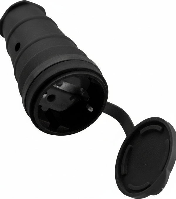 HV4118 – 1×16A Monofaze Topraklı Dişi Fiş (Earthed Female Plug) - Image 1