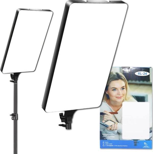 Fototek Rl-28 Inç Led Fill Light Işık Foto Video Işık Youtube,Kuaför,Dövme Çekimleri + 2 Metre Işık Ayağı - Image 1