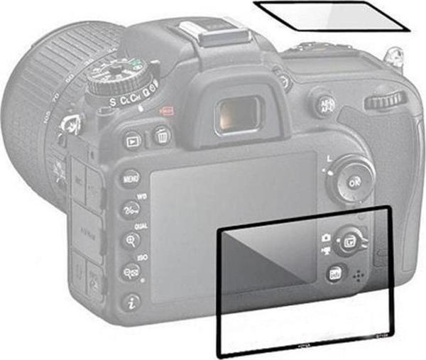 Fototek Canon 7D Fotoğraf Makinesi Için Lcd Ekran Koruyucu Çift Ekran Camı Fiber Bez Kırılmaz Cam - Image 1