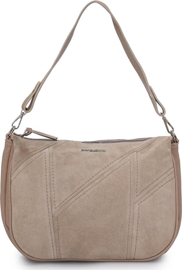 David Jones Süet Dokulu Kadın Omuz Çantası ED069 - Image 1