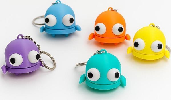 R.E.P.O Karakter Anahtarlığı | Renkli Oyun Figürü Anahtarlık (Sarı) - Image 1