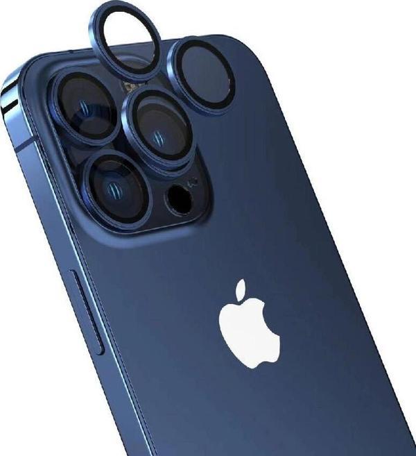 Apple iPhone 15 Pro Max Zore Safir CL-15 Parmak İzi Bırakmayan Anti-Reflective Kamera Lens Koruyucu - Image 1