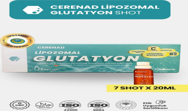 Cerenad Lipozomal Glutatyon 7 Shot x 20 ml - Image 1
