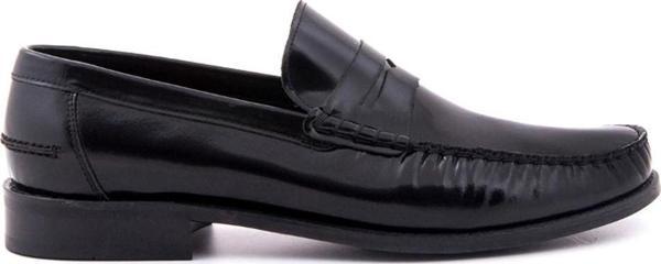 Kemal Tanca Deri Bagciksiz Erkek Klasik Ayakkabi 6223 - Image 1