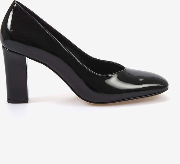 Kemal Tanca Hakiki Deri Rugan Kadın Topuklu Ayakkabı 13 - Image 1