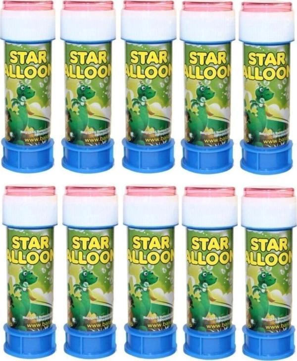 Star Bubbles Mini Baloncuk Köpük Oyuncak 10 Adet Üflemeli Balon - Image 1