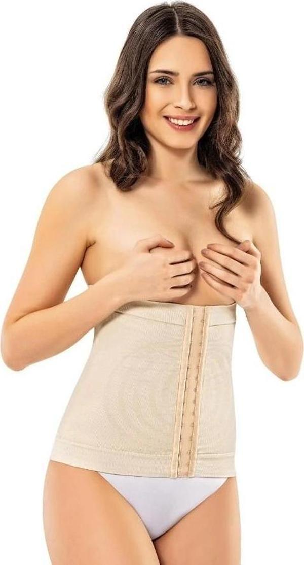 Sema Baby Organik Bambu Agraflı Toparlayıcı Bel Korse - Small - Image 1