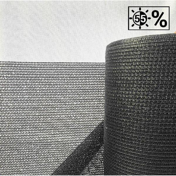 File Ambalaj Yüzde 55'Lik Yeşil Gölgelik File - 5X19 Metre - Branda - Çit Filesi - Image 1