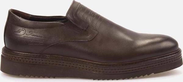 Kemal Tanca Erkek Hakiki Deri Eva Taban Kahverengi Spor & Sneaker Ayakkabı - Image 1