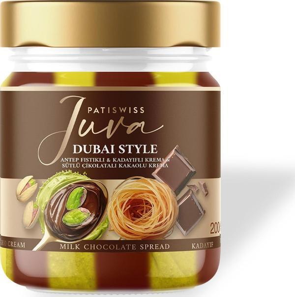 Sütlü Çikolatalı Antep Fıstığı Ezmesi – Juva Dubai Style, 200G - Image 1