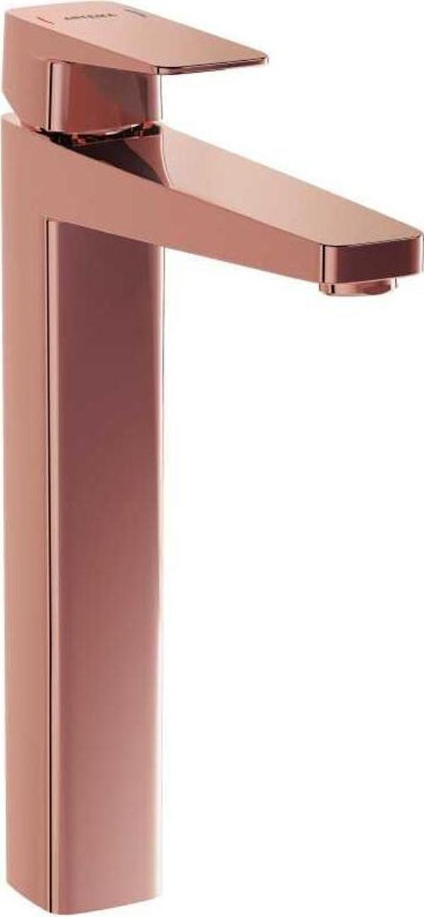 Artema Lavabo Bataryası, Root Square, Tezgah Üstü, Soft Bakır, A4273329 - Image 1