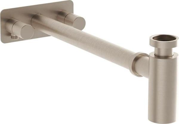 Vitra Lavabo Sifonu, Origin, Simetrik Rozet, Fırçalı Nikel, A4515934 - Image 1