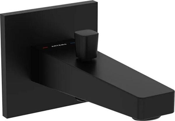 Artema Çıkış Ucu, Root Square, El Duşu Çıkışlı, Mat Siyah, A4313136 - Image 1