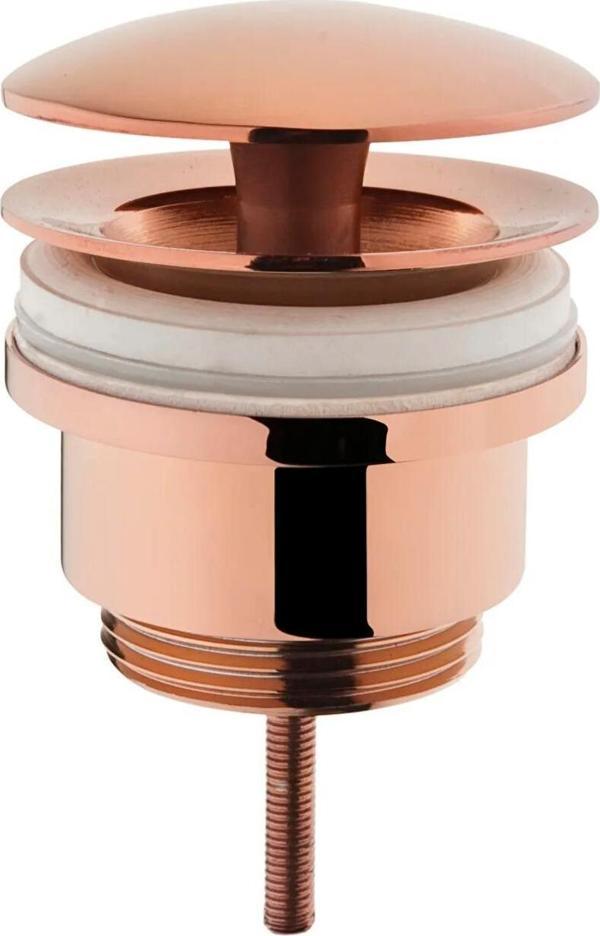 Vitra Lavabo Süzgeci, Origin Classic, Yuvarlak (Universal-Sabit) Soft Bakır, A4514829 - Image 1