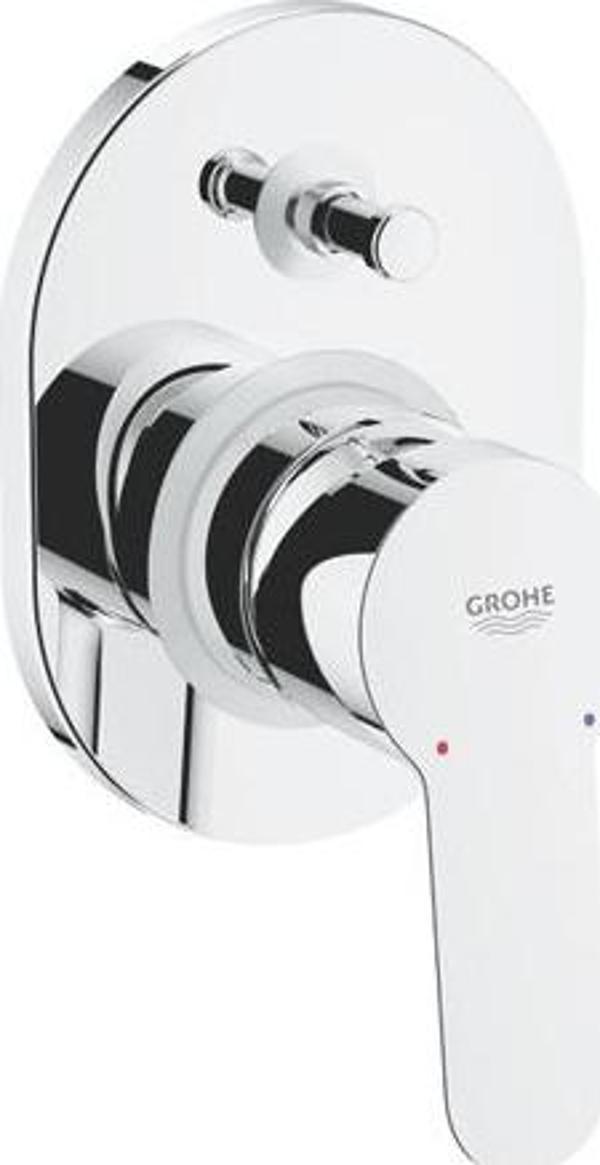 Grohe BauEdge Ankastre Banyo/Duş Bataryası, Krom, 29039000 - Image 1