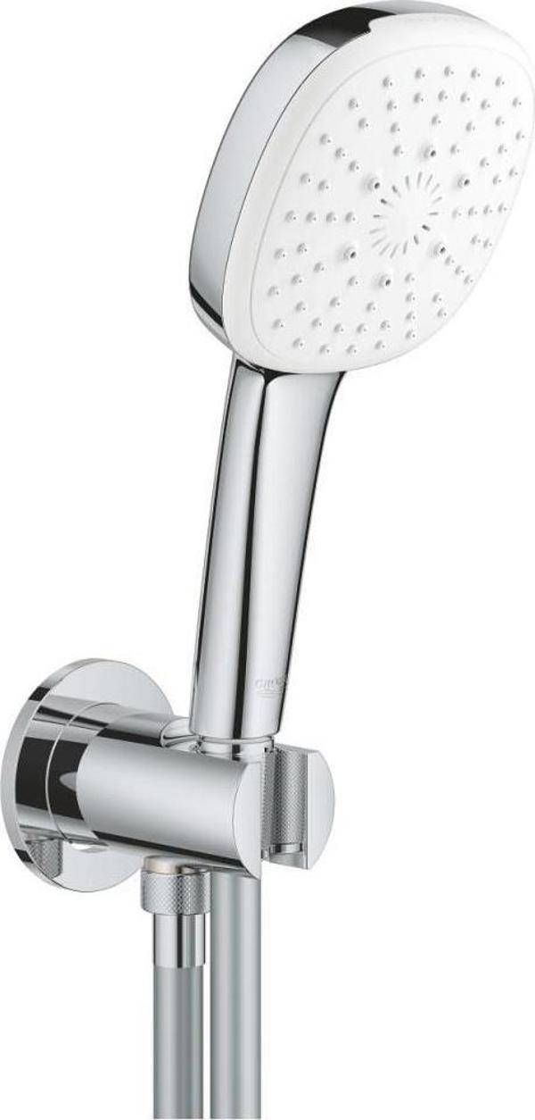 Grohe Tempesta Cube 110 Ankastre Bağlantılı El Duşu Seti, 3 Akışlı Krom, 26910003 - Image 1