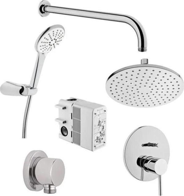 Vitra Minimax S Ankastre Banyo Seti (Rain L, Snow 3F) A49296 - Image 1