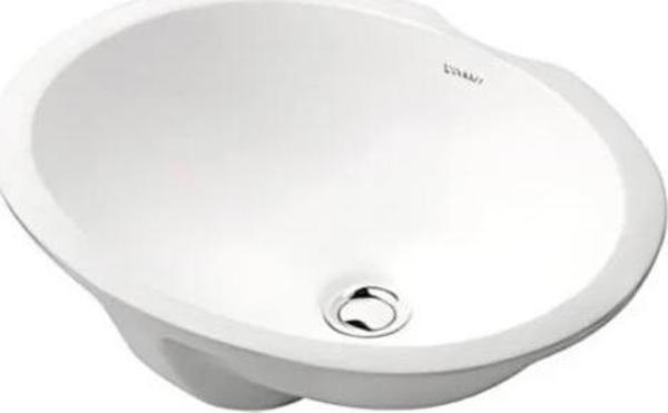 Duravit Lavabo Dune Tezgah Altı 42,5 x 34  cm, Alpin Beyaz, 0481460000 - Image 1