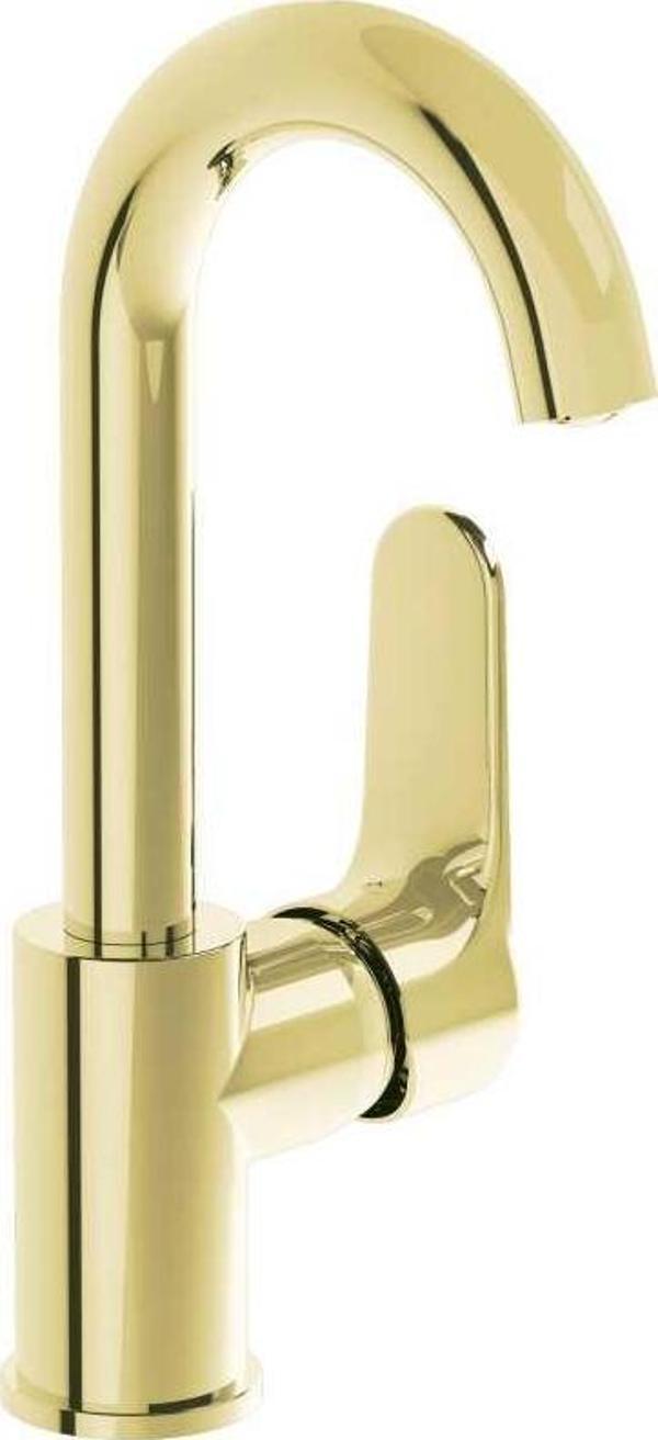 Artema Lavabo Bataryası, Root Round, Döner Borulu, Altın, A4275423 - Image 1