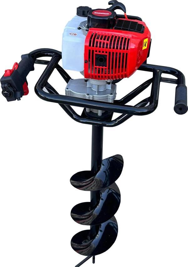 Teammax TMD520-3 Benzinli Toprak Burgu Makinesi 20cm Burgulu 2.2Hp - Image 1